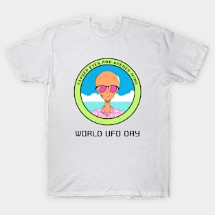 Celebrating Ufo Day T-Shirt